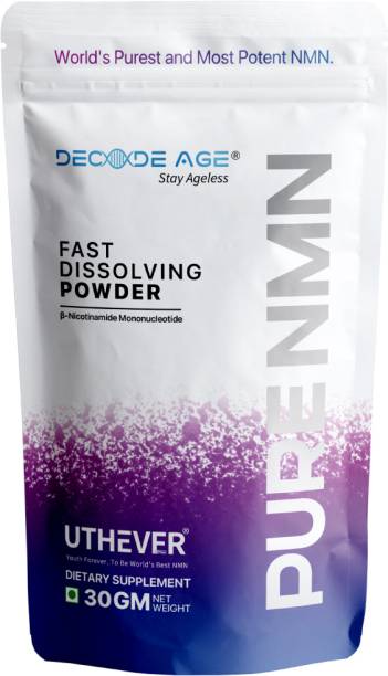 Decode Age Uthever Fast Dissolving Pure NMN Powder for Healthy Aging