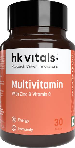 HEALTHKART HK Vitals Multivitamin with Immunity Boosters, for Energy & Stamina