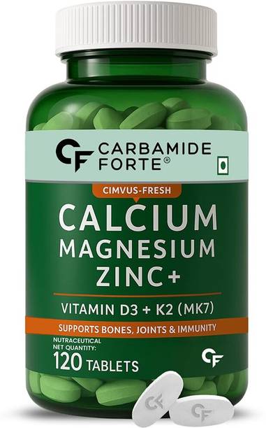 CARBAMIDE FORTE Calcium Tablets Women & Men with Calcium Magnesium Zinc 1042mg Tablets