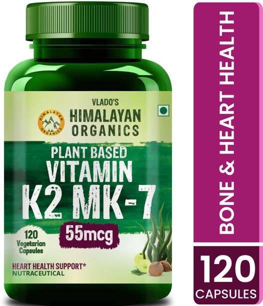Vlado's Himalayan Organics Plant-Based Vitamin K2 Supplement Supports Stronger Bone & Heart Health
