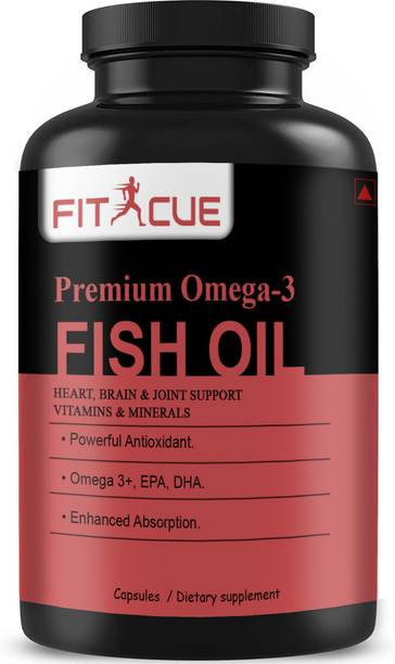 Fitcue Fish Oil (Triple Strength) With 1000Mg Omega 3 (H54)