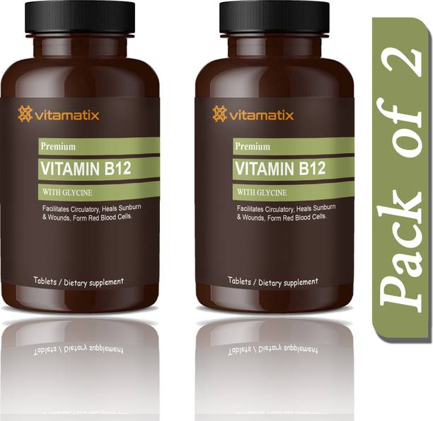 Vitamatix Plant Based Vitamin B12 Tablets (K225)