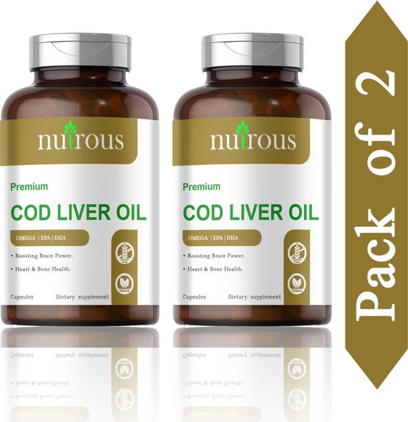 Nutrous Cod Liver Oil Softgel Capsules (S191)