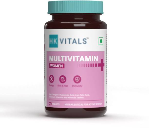 HEALTHKART HK Vitals Multivitamin Plus Women, for Energy, Joints, Skin & Hair
