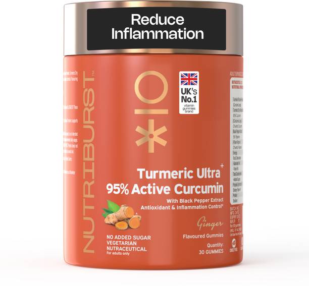 Nutriburst Turmeric Ultra Gummies with Curcumin Joint Care & Flexibility