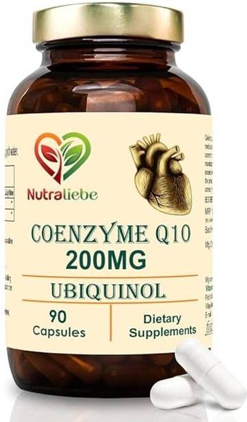 Nutraliebe Coenzyme Q10 Ubiquinol 200mg - Enhanced Energy & Antioxidant Support