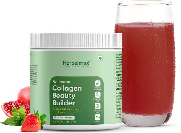 Herbal max Collagen Beauty Builder For Youthful & Radiant Skin | healthy Hairs & Nails