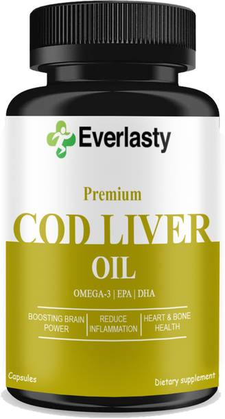 Everlasty Cod Liver Oil Softgel Capsules (D144)