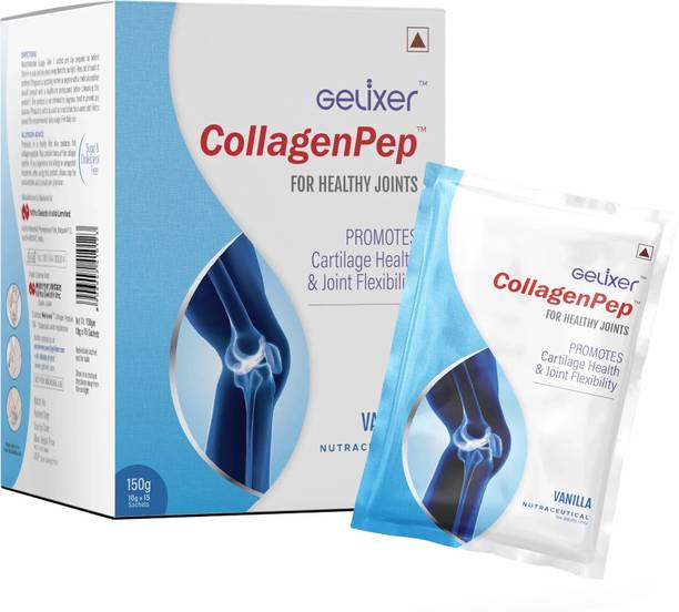 Gelixer CollagenPep 15 sachets of 10 gms each (Vanilla)