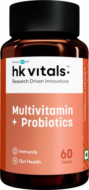 HEALTHKART HK Vitals Multivitamin with Probiotics, Immunity and Gut Health