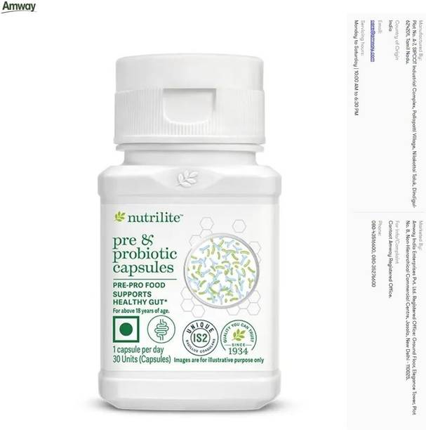Amway Nutrilite Pre & Probiotic – Gut Health & Immunity Support |