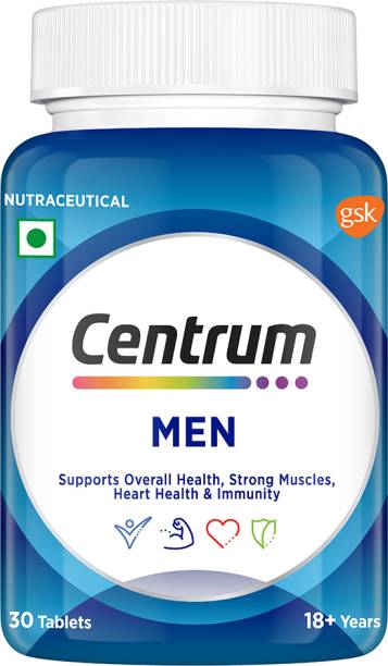 Centrum Men|Supports Overall Health (Veg) | World's No.1 Multivitamin