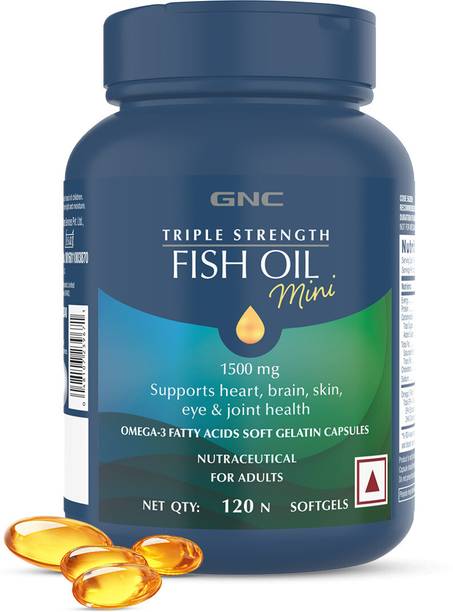 GNC Triple Strength Fish Oil Mini Softgels