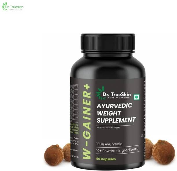 Dr. Trueskin W-Gainer+ Capsules Herbal W-Nutrition More