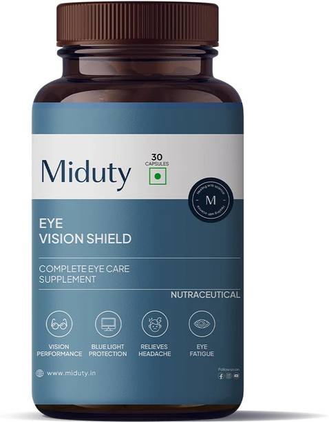 Miduty Eye Vision Shield - Lutemax - Astaxanthin - Blue Light Protection - Eye Care