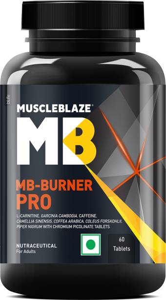 MUSCLEBLAZE Burner PRO | 1000mg L- Carnitine | 400mg Garcinia | Caffeine & Green Tea Extract
