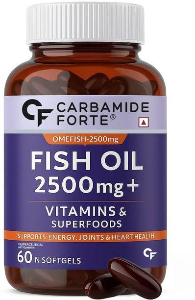 CF Omega 3 Fish Oil 2500mg with Biotin,Vitamin D,Vitamin K2-MK7,Bone, Joint,Hair