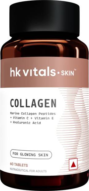 HEALTHKART hk vitals Collagen Tablets | 3000mg | For Skin Glow