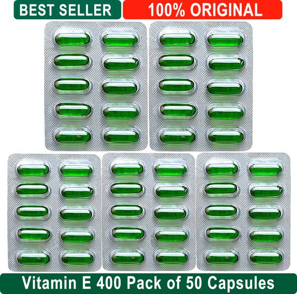 GREEN MOUNTAIN Vitamin-E 400 Supplement – Natural Antioxidant for Radiant Skin & Shiny Hair