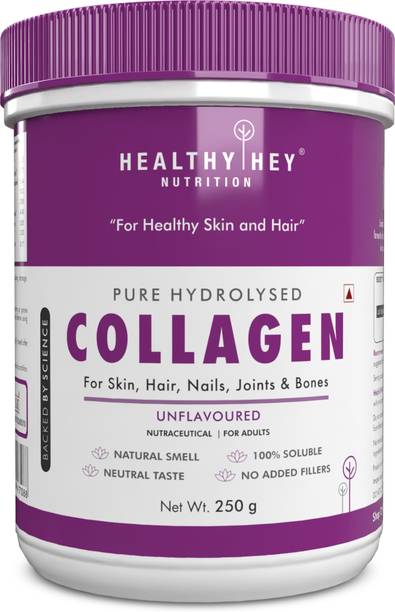 HealthyHey Nutrition Collagen Supplement - Pure Hydrolysed Collagen Powder