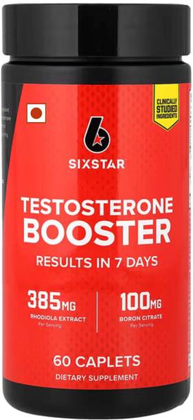 Six Star Testosterone Booster Caplets, Training Performance Strength Peak Cortisol Stance