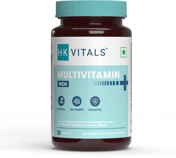 HEALTHKART HK Vitals Multivitamin Plus Men, For Energy, Stamina, Immunity, Bone & Muscle