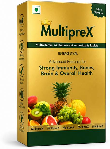 Multiprex Multivitamin, Multimineral & Antioxidants Tablets Pack of 5
