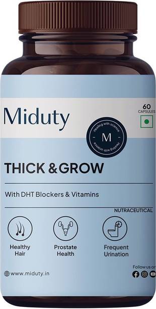 Miduty Thick & Grow Biotin Hair Supplement With DHT