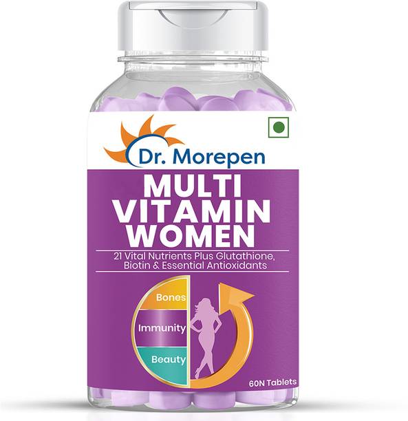 Dr. Morepen Multivitamins For Women With Calcium & Herbal Extracts | Energy & Immunity Booster