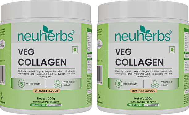 Neuherbs Skin Collagen Booster With Hyaluronic Acid & Vitamin-C For Skin Care Pack Of 2