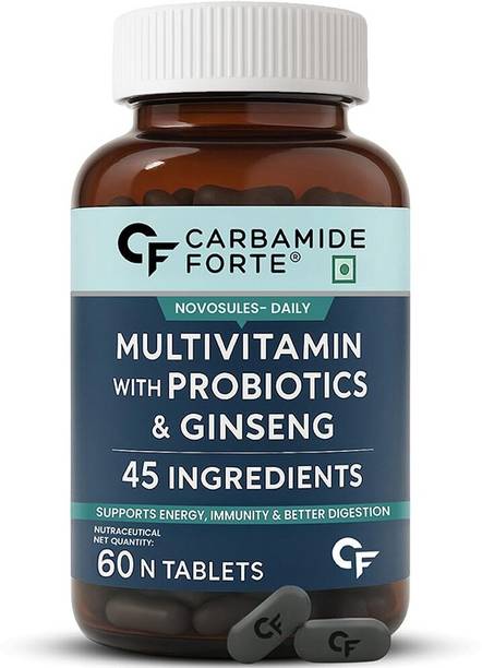 CARBAMIDE FORTE Multivitamin for Men & Women with Probiotics | Multivitamin Tablets