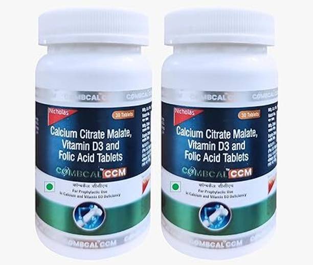 COMBCAL Calcium Citrate Malate & Vitamin D3