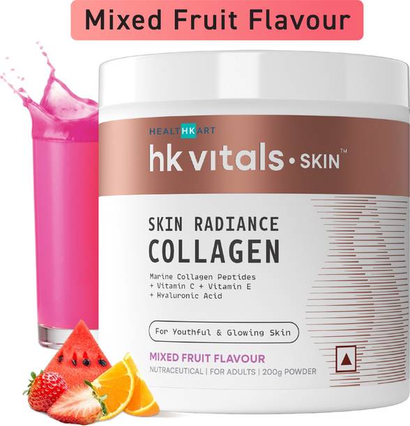 HEALTHKART HK Vitals Skin Radiance Collagen Supplement with Biotin, Mixed Fruit