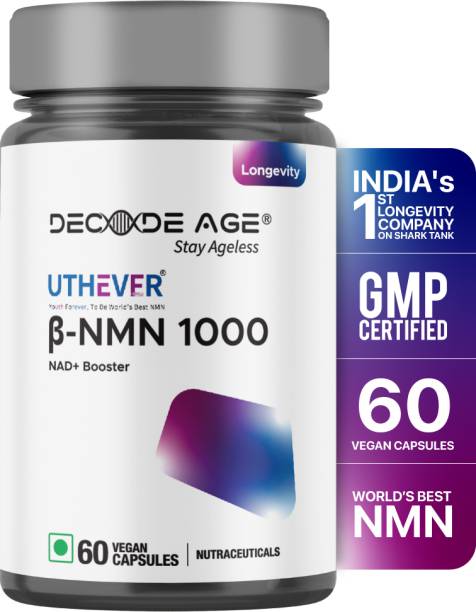 Decode Age NMN UTHEVER 1000 Trusted, Stabilized Pharmaceutical Grade NMN to Boost NAD+