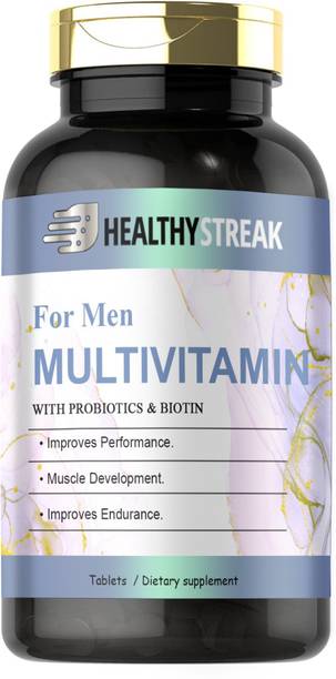 Healthy Streak Multivitamin For Men, Multivitamin Women Tablets (K104)