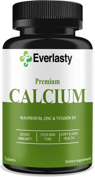 Everlasty Calcium, Magnesium, Zinc, D3 & B12 Tablets (D48)