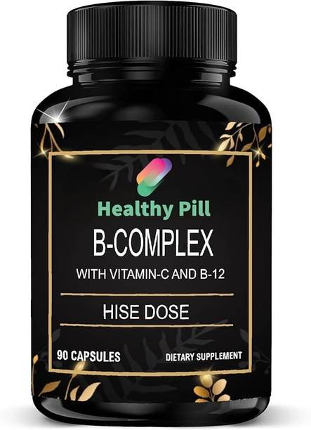 Healthy Pill Vitamin B Complex with Vitamin C - Immune Health, Energy Support