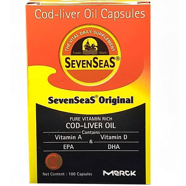 SEVEN SEAS Cod Liver Oil Capsules (100 Cap)  (100 No)