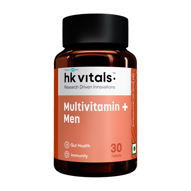 HEALTHKART HK Vitals Multivitamin Plus Men, For Energy, Stamina, Immunity, Bone & Muscle