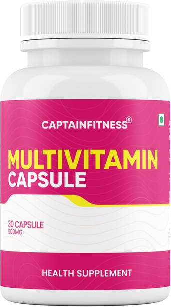 CaptainFitness Multivitamin | Vitamins & Minerals |Boosts Immunity & Overall Well Being