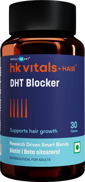 HEALTHKART HK Vitals DHT Blocker with Biotin, Helps Reduce Hair Fall, 30 No