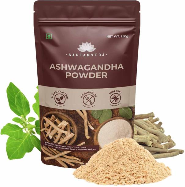 Saptamveda Premium Ashwagandha Powder- Organic and Natural Superfood | Increase energy levels