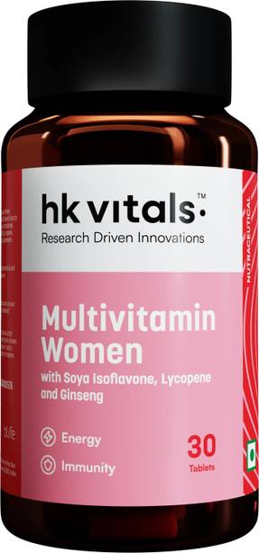 HEALTHKART HK Vitals Multivitamin Women, Boosts Energy, Stamina & Skin Health