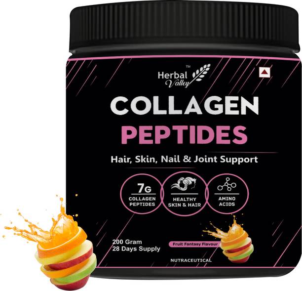 HerbalValley Collagen Peptides Powder | Naturally Flavored Fruit Fantasy