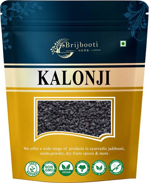 BrijBooti Kalonji | Kalaunji | Nigella Seeds | Black Cumin Seeds for hair gowth Seed