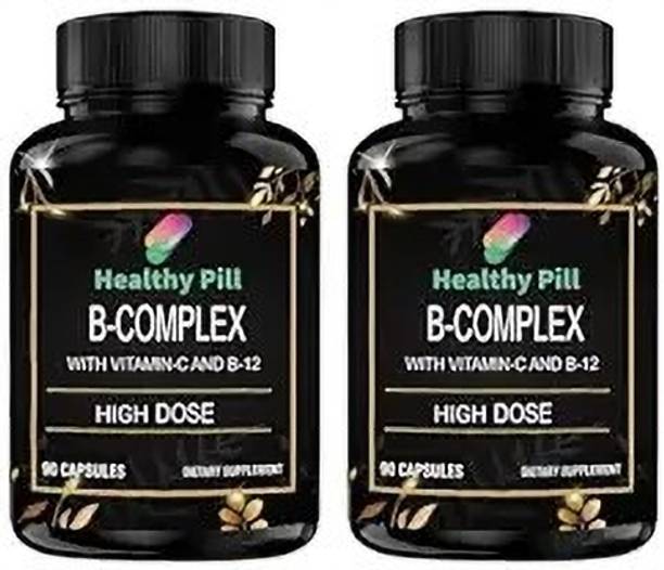 Healthy Pill B-Complex with Vitamin C - Immune Health, Energy Support
