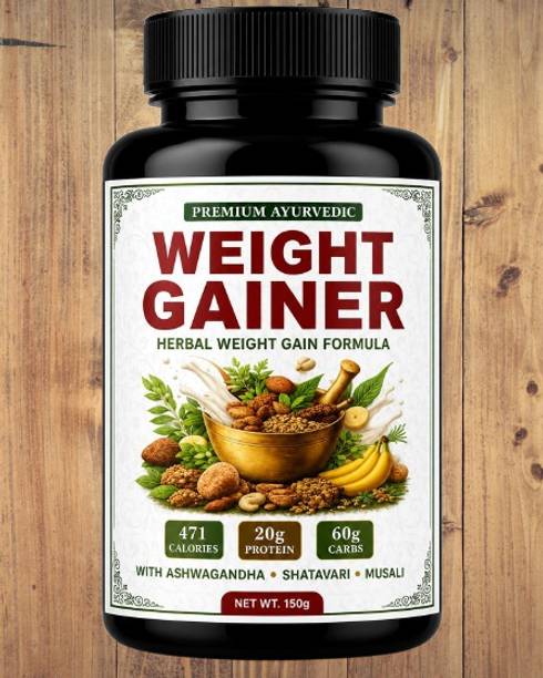 HEALTHBIZZ Weight Gainer Powder for Healthy Weight Gain, Lean Muscle Growth