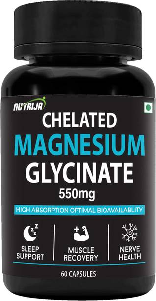 NutriJa High Absorption Chelated Magnesium Glycinate 550mg