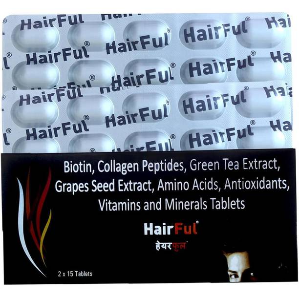 HairFul Biotin Tablets for hair Growth Tablets 10000 mcg