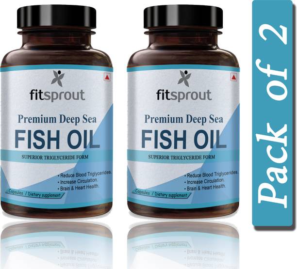 Fitsprout Deep Sea Fish Oil 2500mg (Omega 3 Fish Oil) (D193)